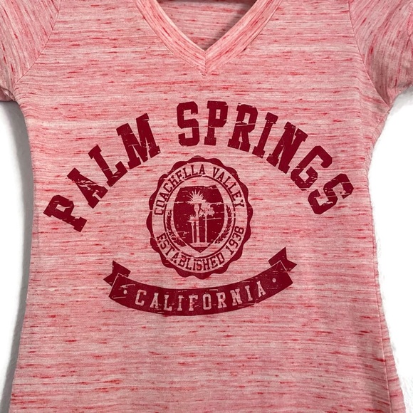Palm Springs space dye tee size small - Picture 2 of 4